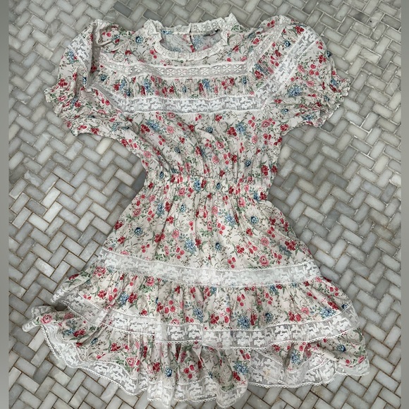 Floral and Lace Stellah Dress - Picture 1 of 3